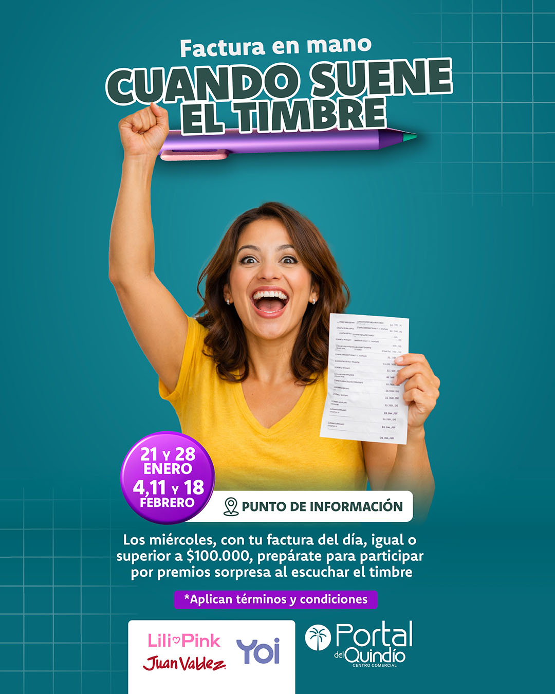 Cuando suene el timbre ¡Ganas!